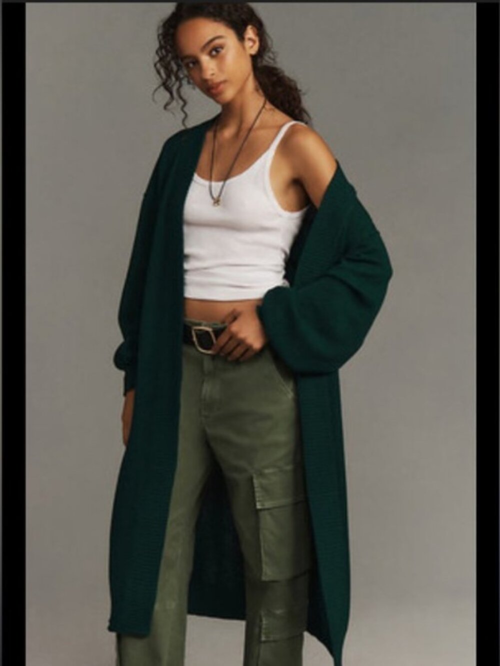 Anthropologie Sweater | One Size | Green
